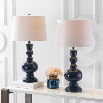Genie 28.5" Glass LED Table Lamp